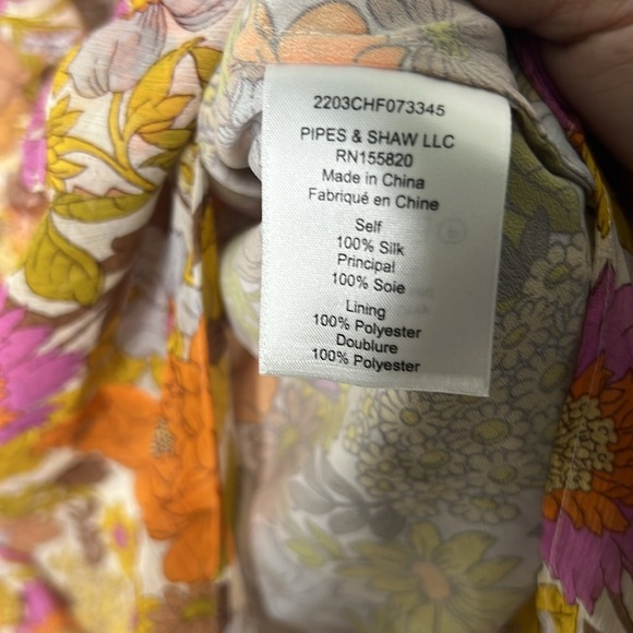 NWT VERONICA BEARD Silk Garden
Floral Eleonora Midi Skirt Stone Multi Size 0 - Picture 8 of 9